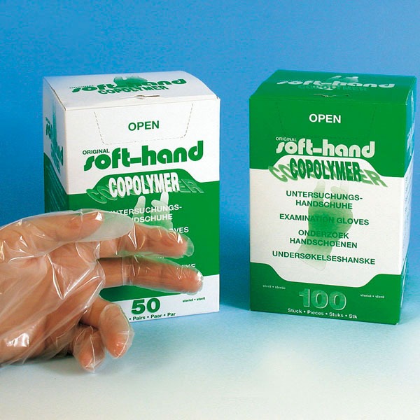 Untersuchungshandschuhe Soft-Hand Copolymer, paarweise steril