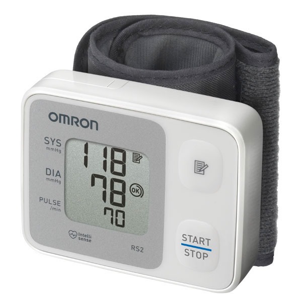 Blutdruckmessgerät Omron RS2 für das Handgelenk
