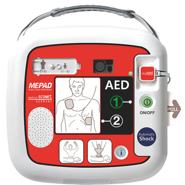 ME-PAD Automatik, vollautomatischer externer Defibrillator