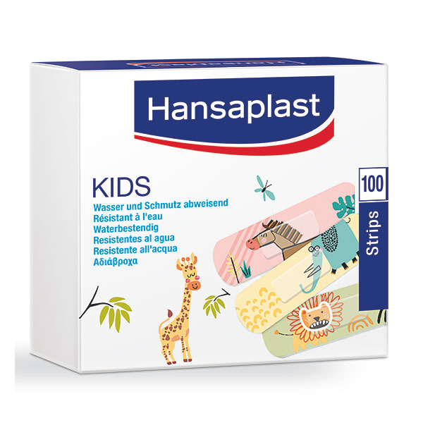Kinderpflaster Hansaplast Bunt, 100 Strips